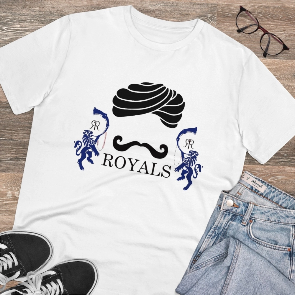 Generic Men's PC Cotton Cricket Design Printed T Shirt (Color: White, Thread Count: 180GSM) - Image 4