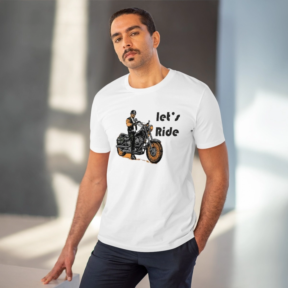 Generic Men's PC Cotton Explore The Unseen Printed T Shirt (Color: White, Thread Count: 180GSM) - Image 6