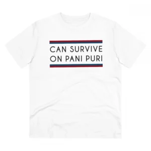 Generic Men's PC Cotton Quotes Printed T Shirt (Color: White, Thread Count: 180GSM)