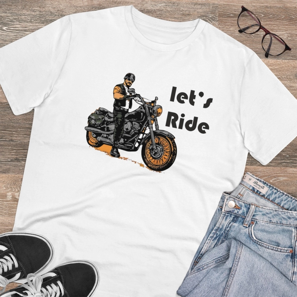 Generic Men's PC Cotton Explore The Unseen Printed T Shirt (Color: White, Thread Count: 180GSM) - Image 4