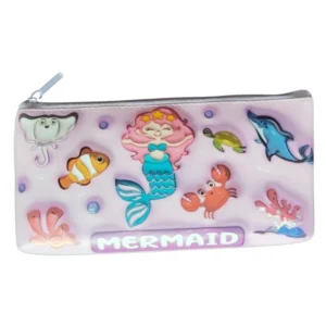 Mermaid Pencil Pouch |   Canvas  |   Stationery | 3+ Years