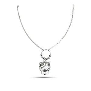 Generic Women's Stainless Steel Imported Gen-z Pendent Chain (Silver Plated)