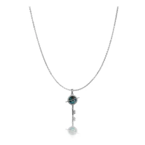 Generic Women's Stainless Steel Key Design Delicate Chain (Silver Plated)