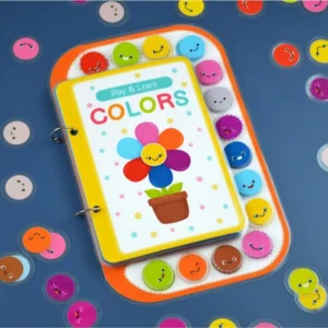 Generic Play And Learn Colors Activity Book for Kids (2–5 Years, Multicolor)
