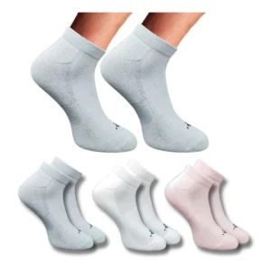 Generic 3_Pair Set Unisex Casual Cotton Printed Low Cut Socks (Multicolor)