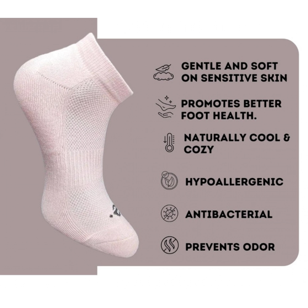 Generic 3_Pair Set Unisex Casual Cotton Printed Low Cut Socks (Multicolor) - Image 3