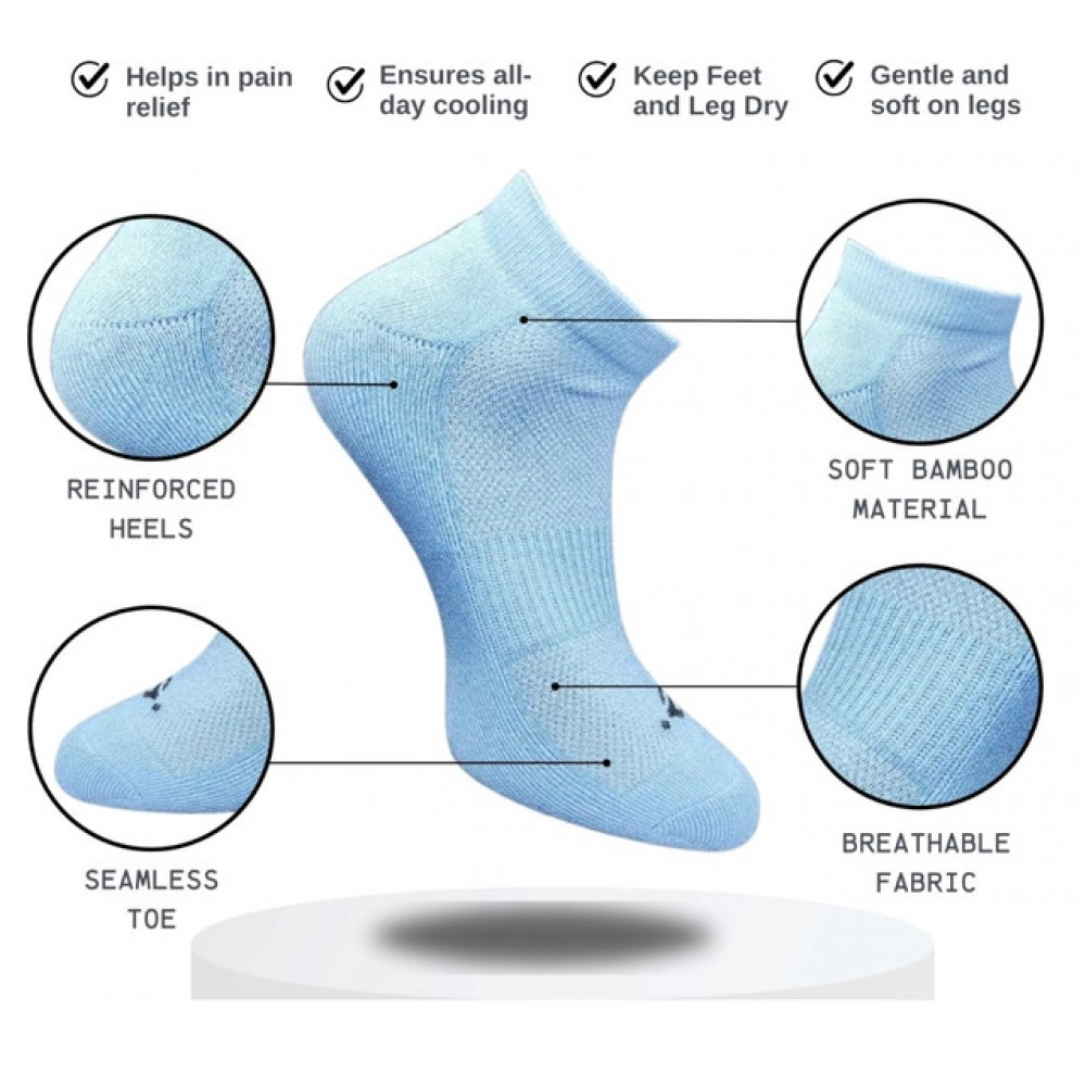 Generic 3_Pair Set Unisex Casual Cotton Printed Low Cut Socks (Multicolor) - Image 2