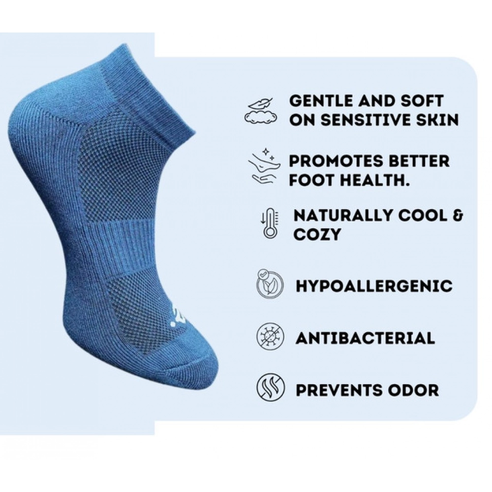 Generic 3_Pair Set Unisex Casual Cotton Printed Low Cut Socks (Multicolor) - Image 3