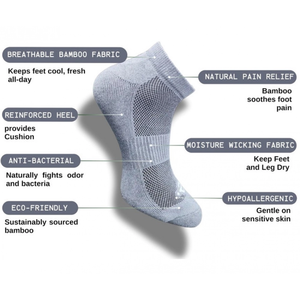 Generic 3_Pair Set Unisex Casual Cotton Printed Low Cut Socks (Multicolor) - Image 4