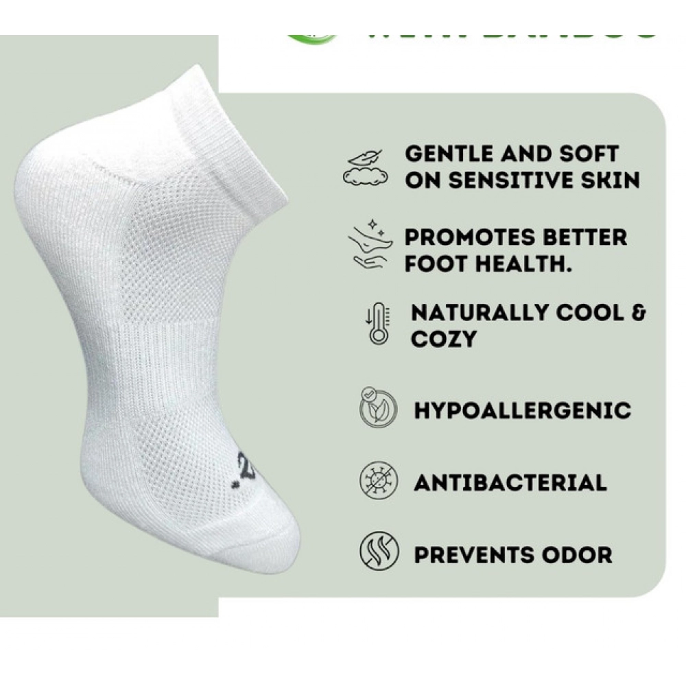 Generic 3_Pair Set Unisex Casual Cotton Printed Low Cut Socks (Multicolor) - Image 3