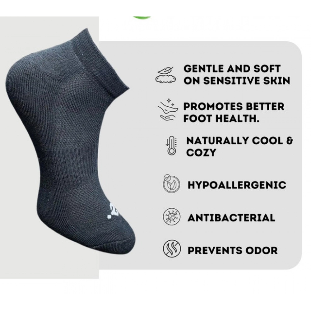 Generic 3_Pair Set Unisex Casual Cotton Printed Low Cut Socks (Multicolor) - Image 3