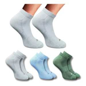 Generic 3_Pair Set Unisex Casual Cotton Printed Low Cut Socks (Multicolor)