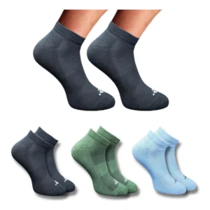 Generic 3_Pair Set Unisex Casual Cotton Printed Low Cut Socks (Multicolor)