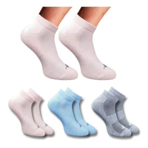 Generic 3_Pair Set Unisex Casual Cotton Printed Low Cut Socks (Multicolor)
