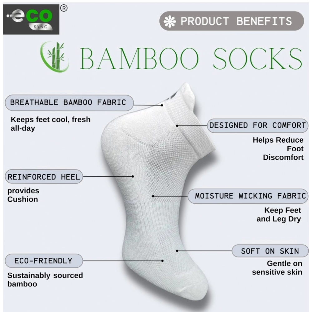 Generic 4_Pair Set Unisex Casual Cotton Printed Ankle Length Socks (Multicolor) - Image 5