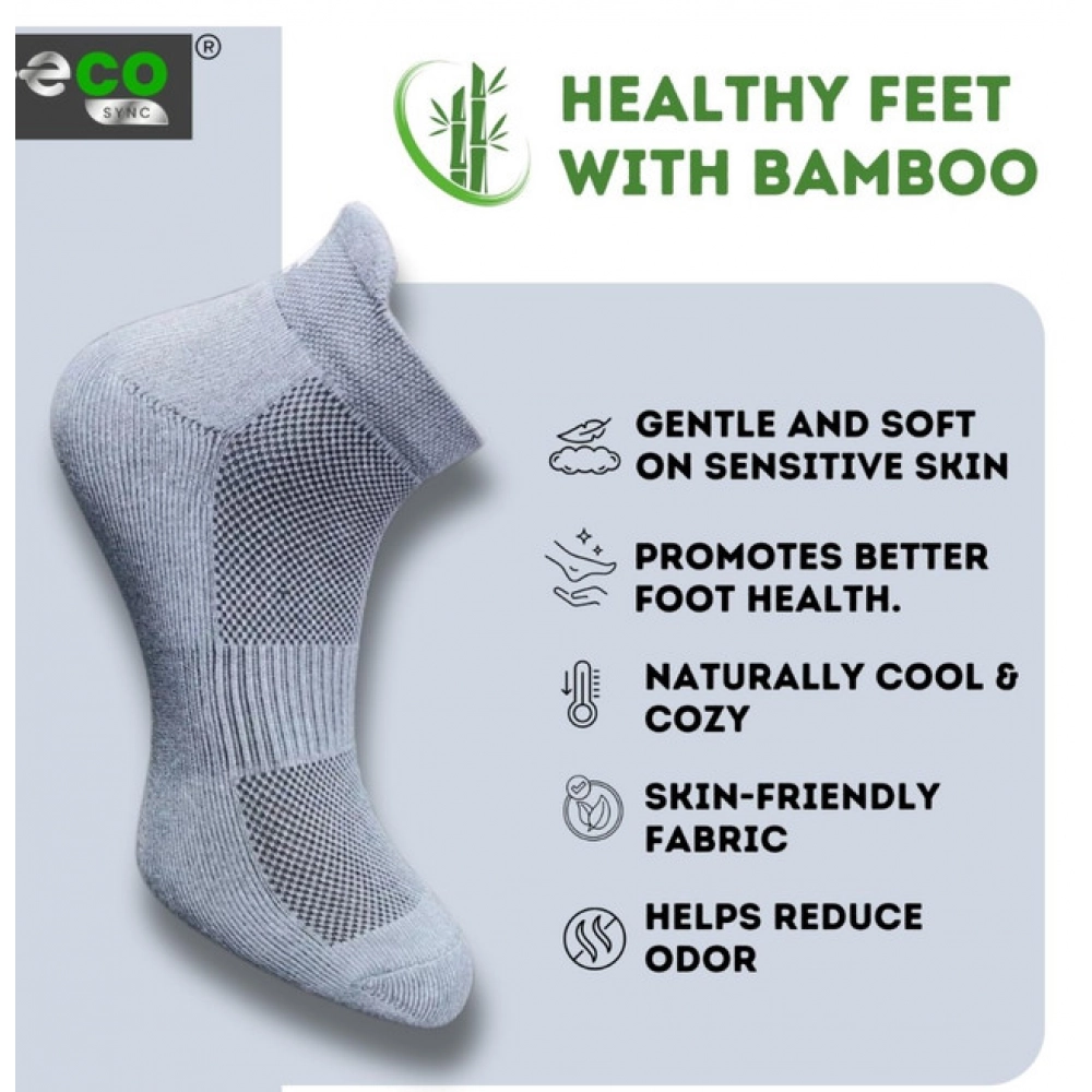 Generic 4_Pair Set Unisex Casual Cotton Printed Ankle Length Socks (Multicolor) - Image 4