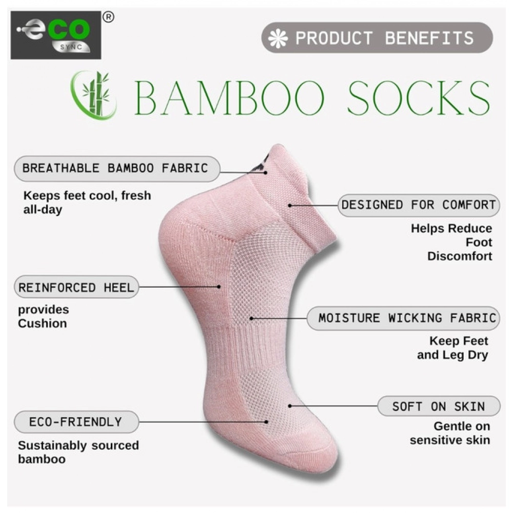 Generic 4_Pair Set Unisex Casual Cotton Printed Ankle Length Socks (Multicolor) - Image 5