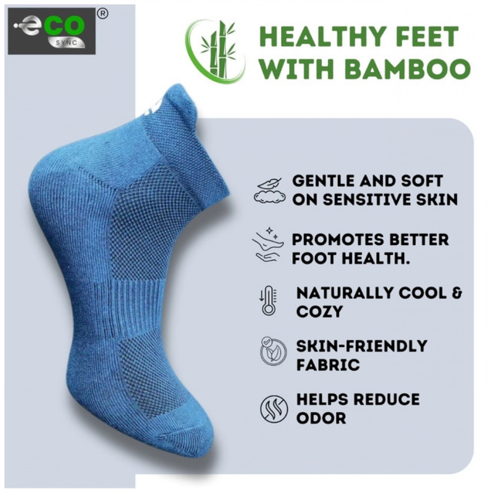 Generic 4_Pair Set Unisex Casual Cotton Printed Ankle Length Socks (Multicolor) - Image 4
