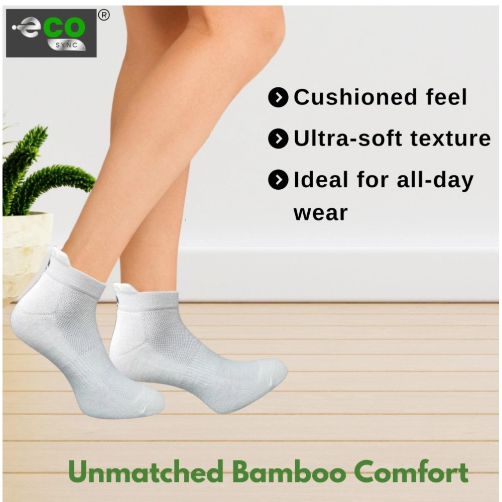 Generic 4_Pair Set Unisex Casual Cotton Printed Ankle Length Socks (Multicolor) - Image 2