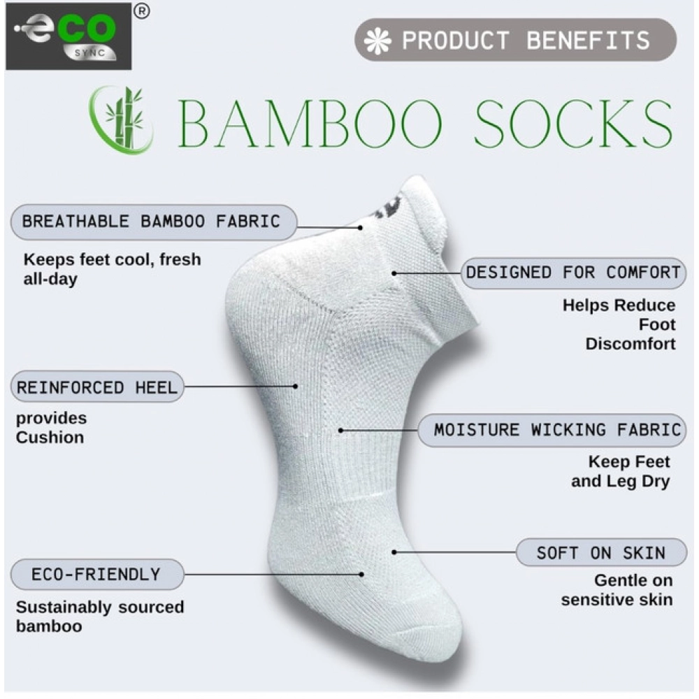 Generic 4_Pair Set Unisex Casual Cotton Printed Ankle Length Socks (Multicolor) - Image 5