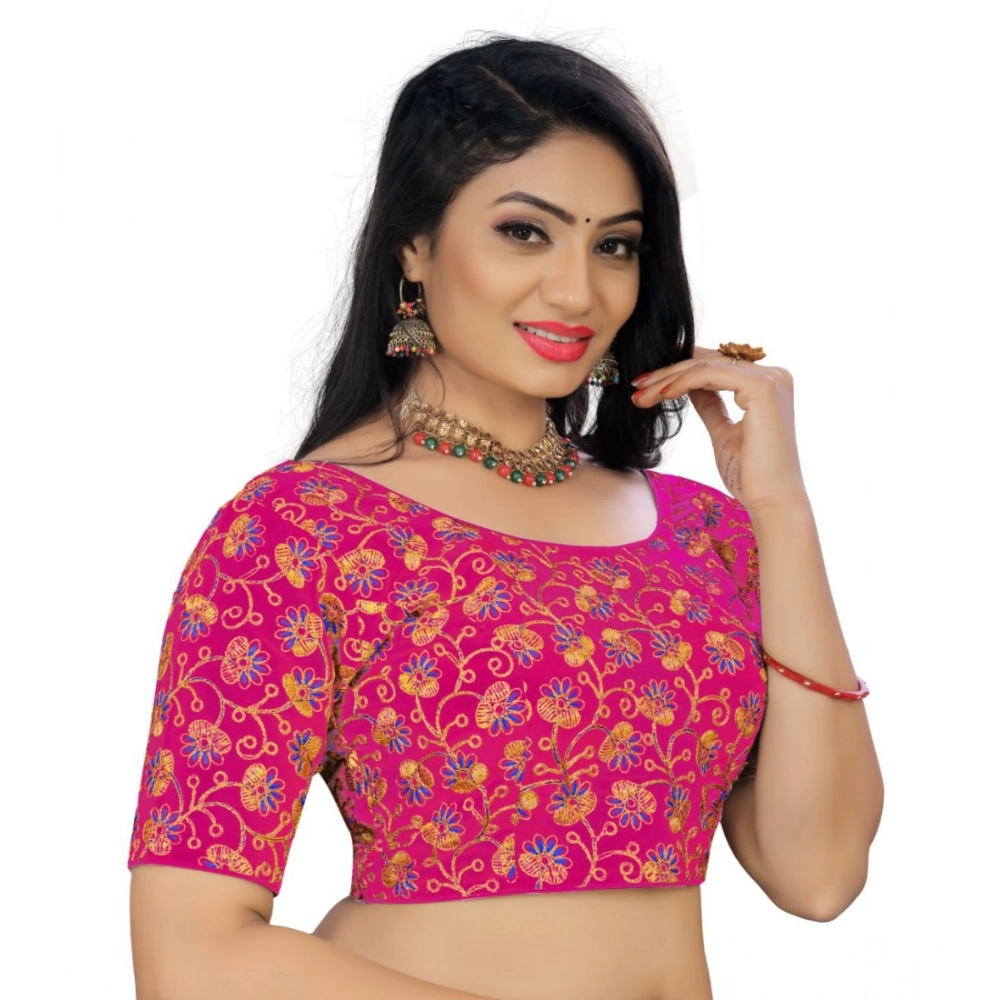Generic Women's Phantom Cording Readymade Blouse (Pink, Size: Free Size) - Image 2