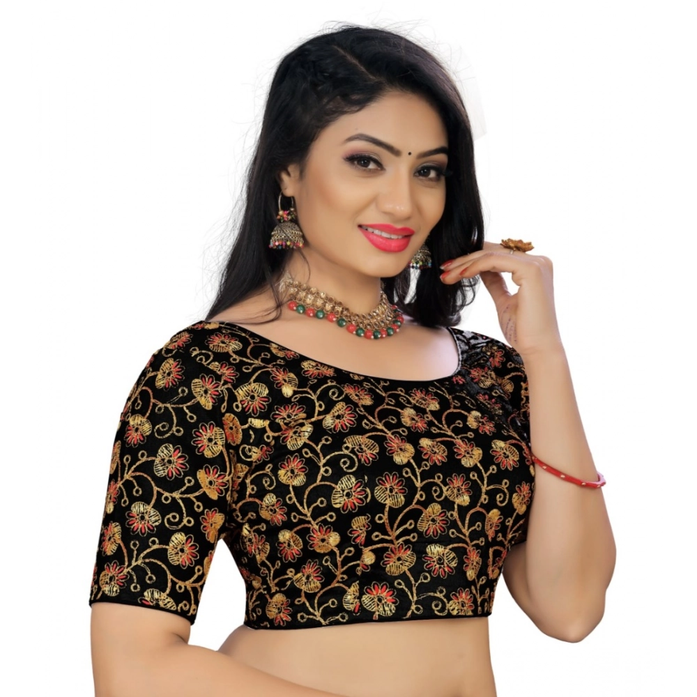 Generic Women's Phantom Cording Readymade Blouse (Black, Size: Free Size) - Image 2