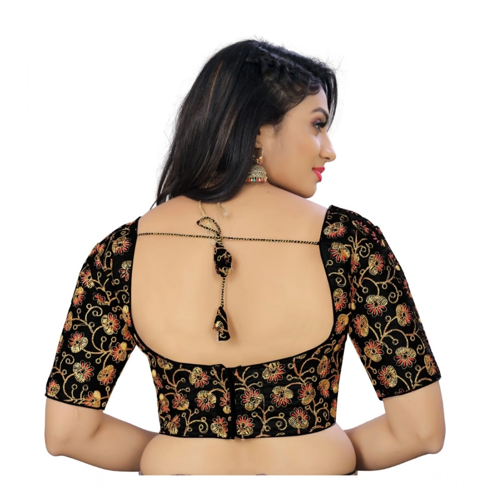 Generic Women's Phantom Cording Readymade Blouse (Black, Size: Free Size) - Image 4