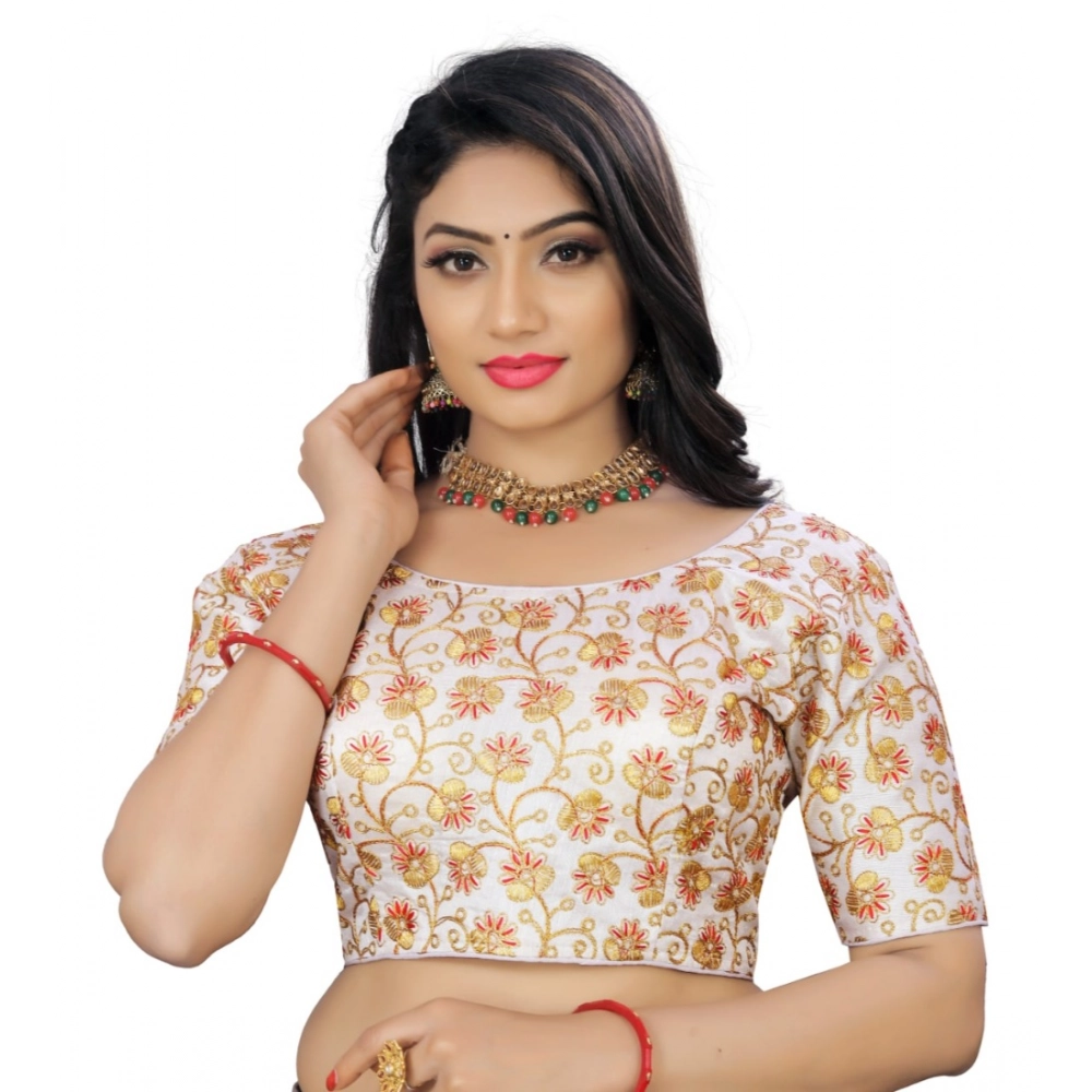 Generic Women's Phantom Cording Readymade Blouse (White, Size: Free Size)