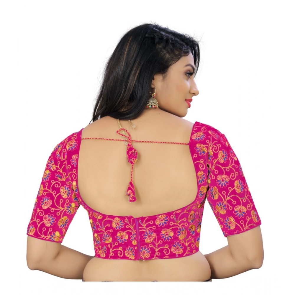 Generic Women's Phantom Cording Readymade Blouse (Pink, Size: Free Size) - Image 4
